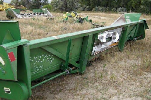 Used John Deere 843 Header parts.