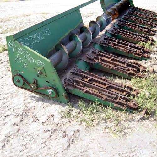 Used John Deere 843 Header parts.