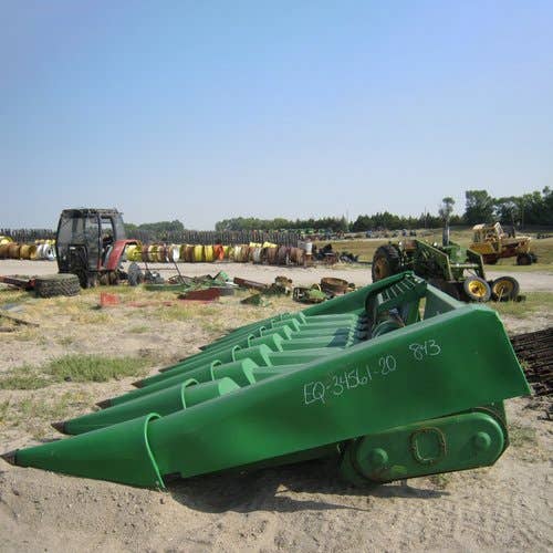 Used John Deere 843 Header parts.