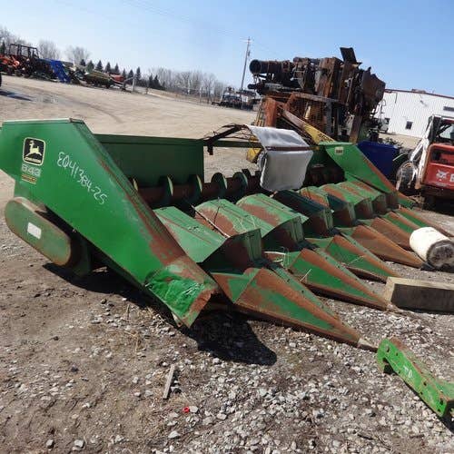 Used John Deere 843 Header parts.