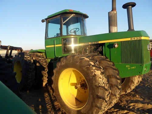 Used John Deere 8430 Tractor parts.