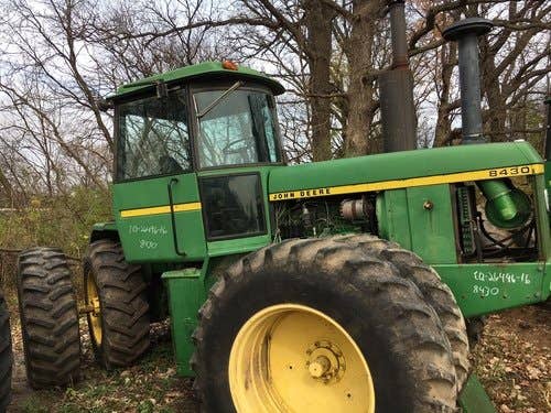 Used John Deere 8430 Tractor parts.