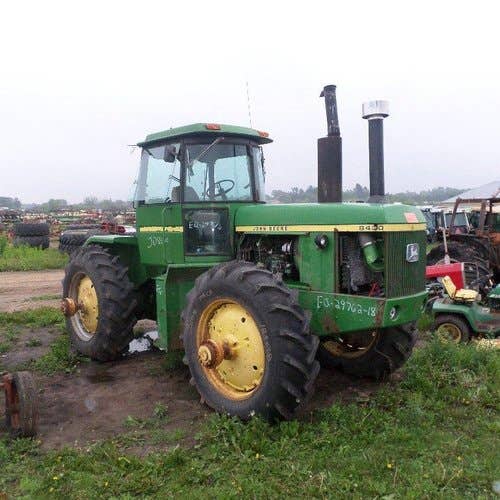 Used John Deere 8430 Tractor parts.