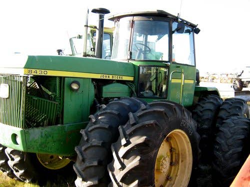 Used John Deere 8430 Tractor parts.