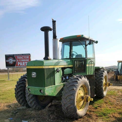 Used John Deere 8430 Tractor parts.