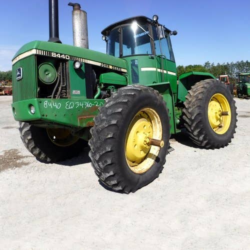 Used John Deere 8440 Tractor parts.