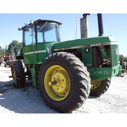 Used John Deere 8440 Tractor parts.