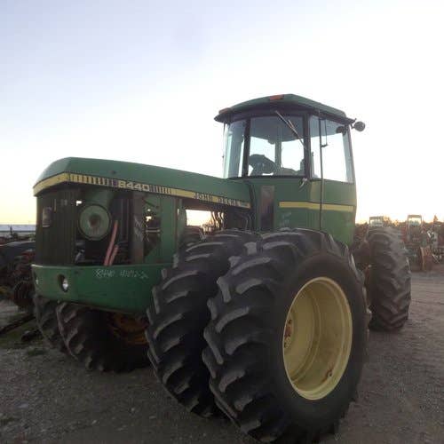 Used John Deere 8440 Tractor parts.