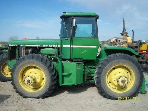 Used John Deere 8450 Tractor parts.