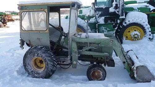 Used John Deere 850 Tractor parts.