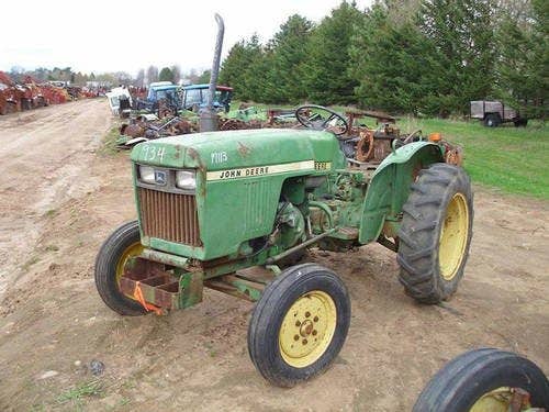 Used John Deere 850 Tractor parts.
