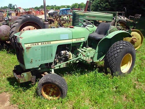 Used John Deere 850 Tractor parts.