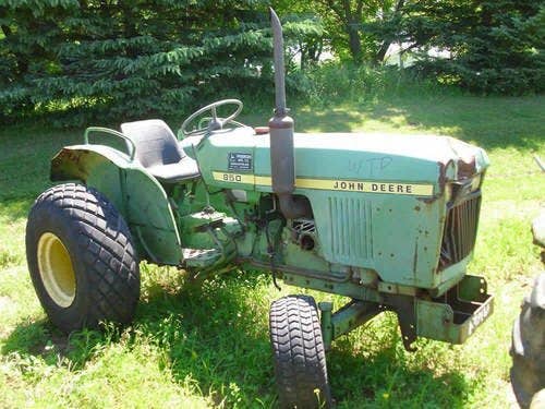 Used John Deere 850 Tractor parts.