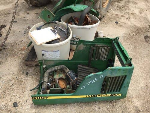 Used John Deere 850 Tractor parts.