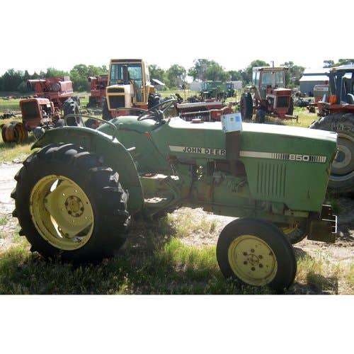 Used John Deere 850 Tractor parts.