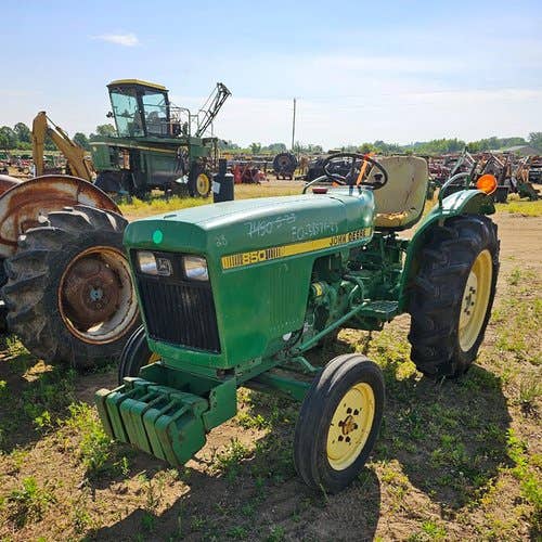 Used John Deere 850 Tractor parts.