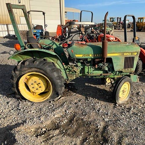 Used John Deere 850 Tractor parts.