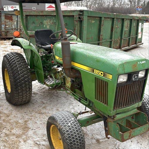 Used John Deere 850 Tractor parts.