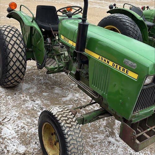 Used John Deere 850 Tractor parts.