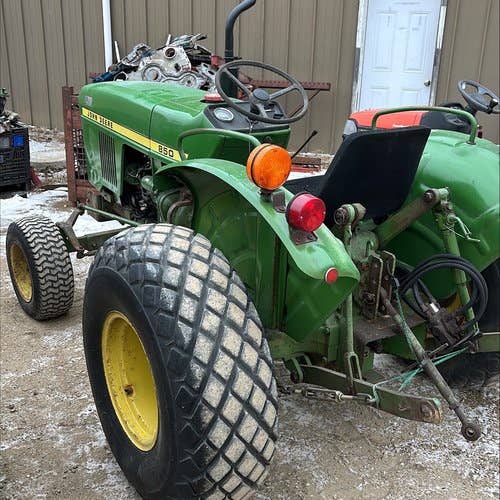 Used John Deere 850 Tractor parts.