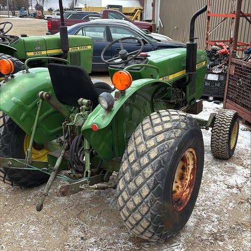 Used John Deere 850 Tractor parts.