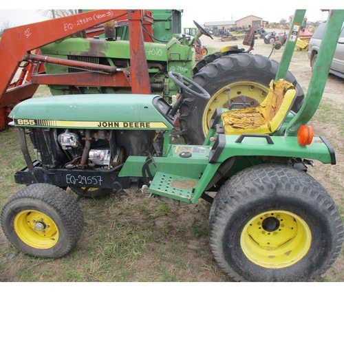 Used John Deere 855 Tractor parts.