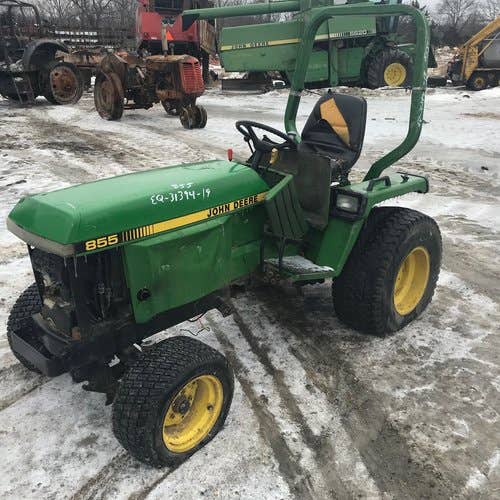 Used John Deere 855 Tractor parts.