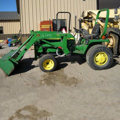 Used John Deere 855 Tractor parts.