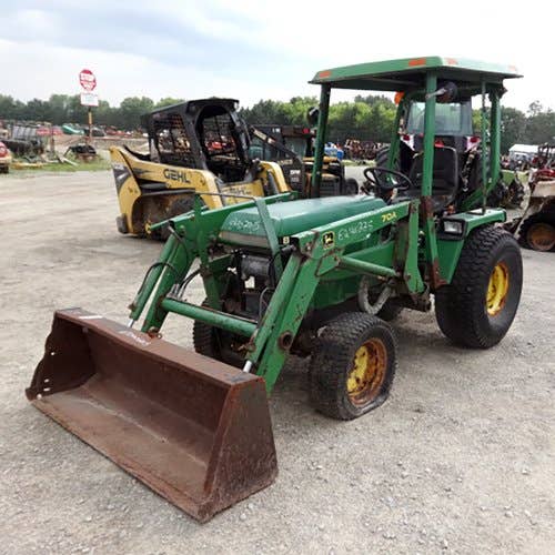1996 Used John Deere 855 Tractor parts.