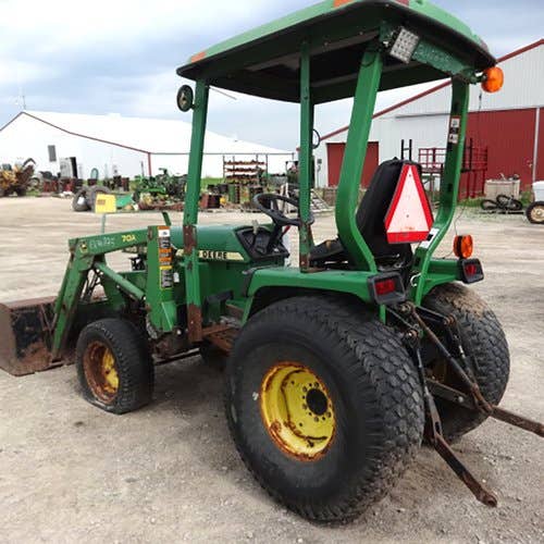 1996 Used John Deere 855 Tractor parts.