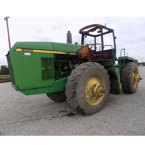 1989 Used John Deere 8560 Tractor parts.