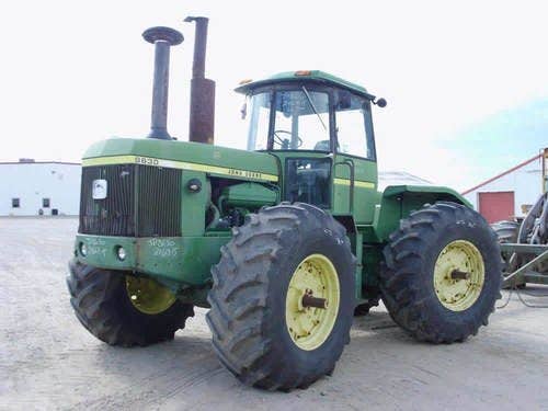 Used John Deere 8630 Tractor parts.