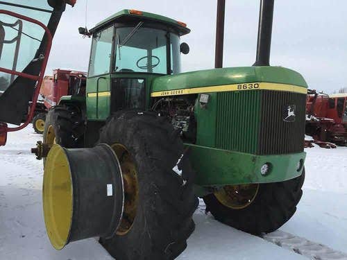 Used John Deere 8630 Tractor parts.