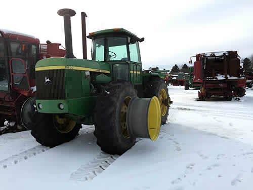 Used John Deere 8630 Tractor parts.