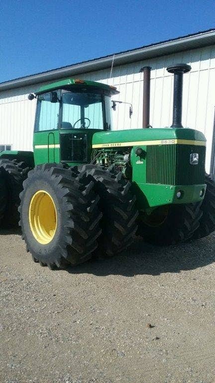 Used John Deere 8630 Tractor parts.