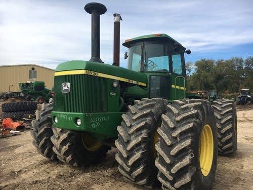 Used John Deere 8630 Tractor parts.