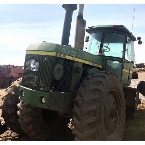 1976 Used John Deere 8630 Tractor parts.