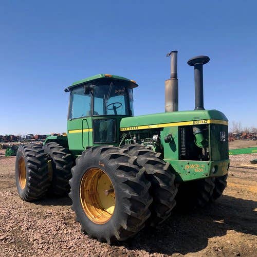 1976 Used John Deere 8630 Tractor parts.