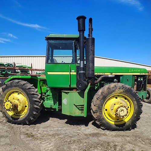 Used John Deere 8630 Tractor parts.