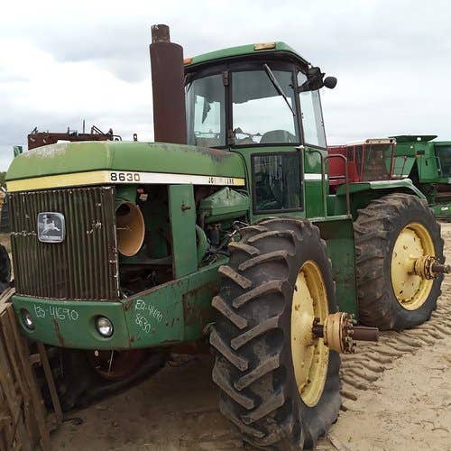 Used John Deere 8630 Tractor Parts Used John Deere 8630 Tractor Parts
