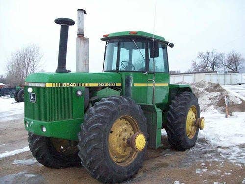 Used John Deere 8640 Tractor parts.
