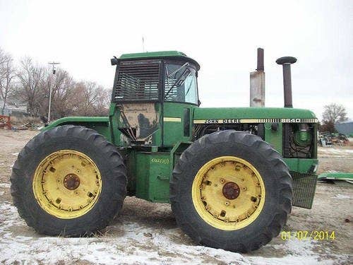 Used John Deere 8640 Tractor parts.