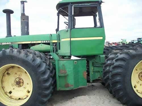 Used John Deere 8640 Tractor parts.