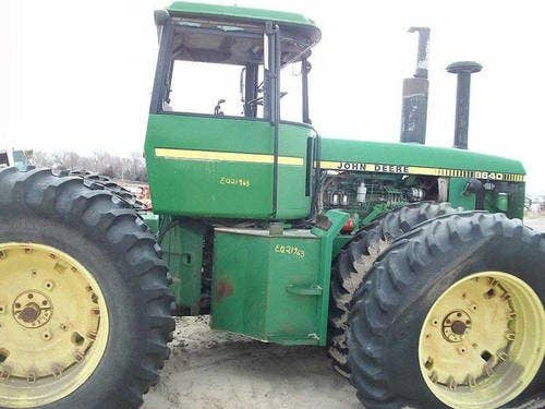 Used John Deere 8640 Tractor parts.
