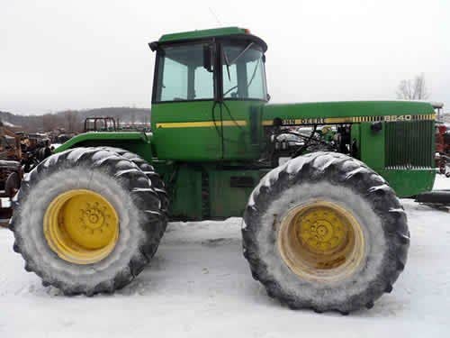 Used John Deere 8640 Tractor parts.