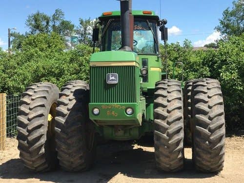 Used John Deere 8640 Tractor parts.
