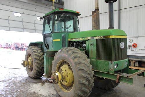 Used John Deere 8640 Tractor parts.