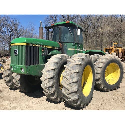Used John Deere 8640 Tractor parts.