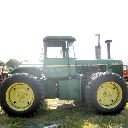 Used John Deere 8640 Tractor Parts Used John Deere 8640 Tractor Parts