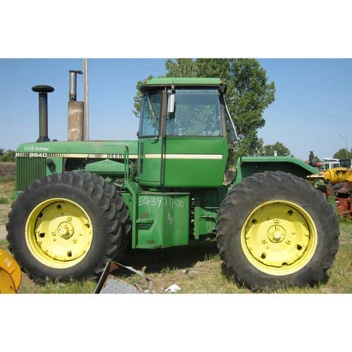 Used John Deere 8640 Tractor parts.